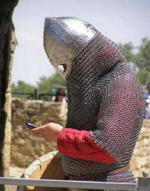 texting knight