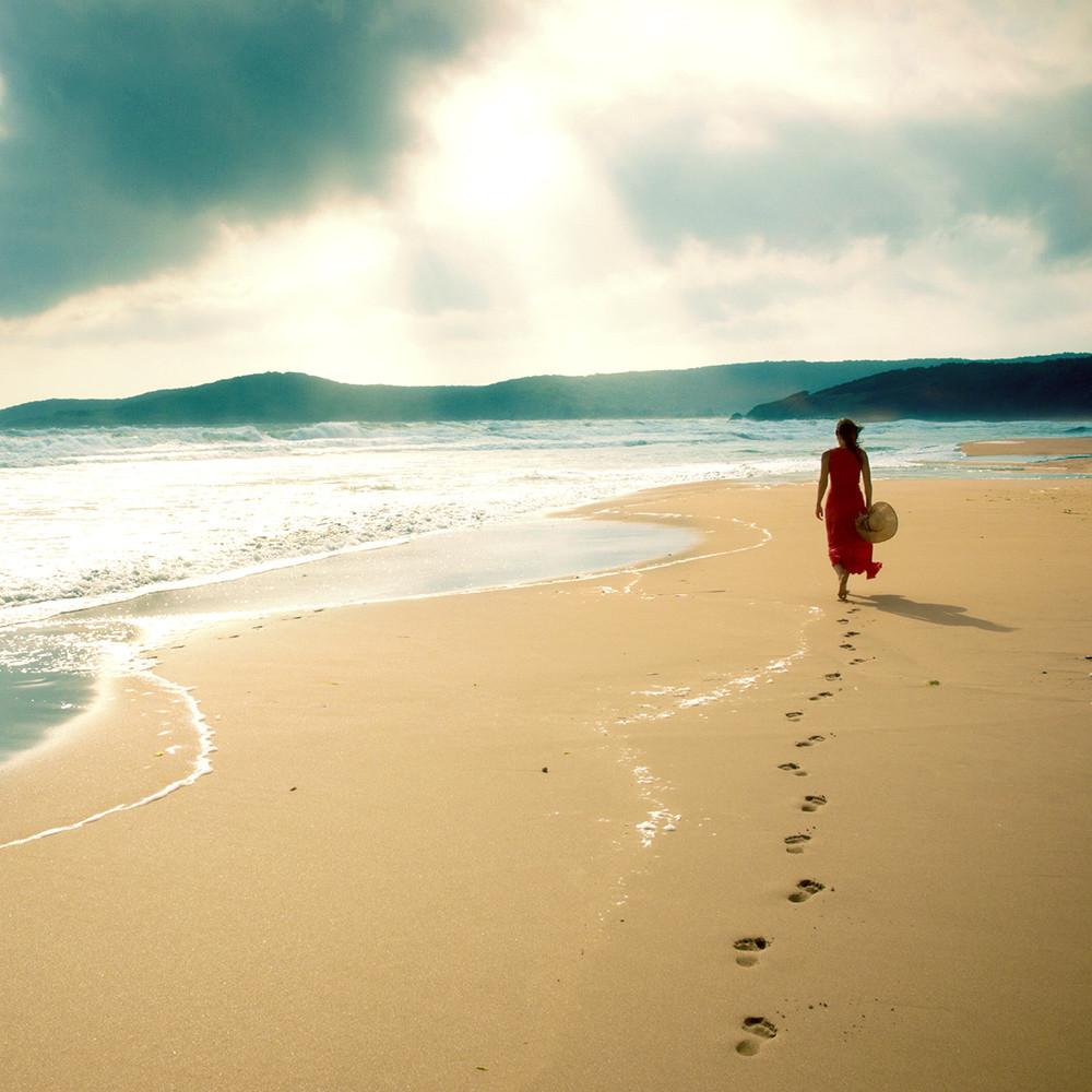 walk on the beach